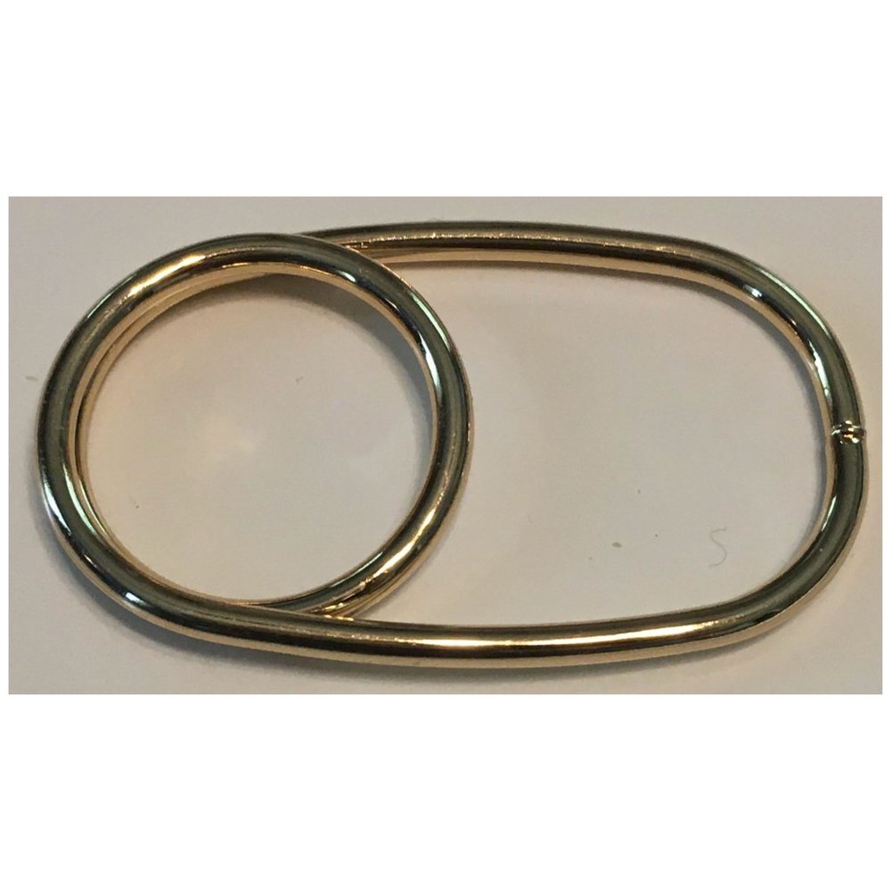 Gold Two Finger Ring